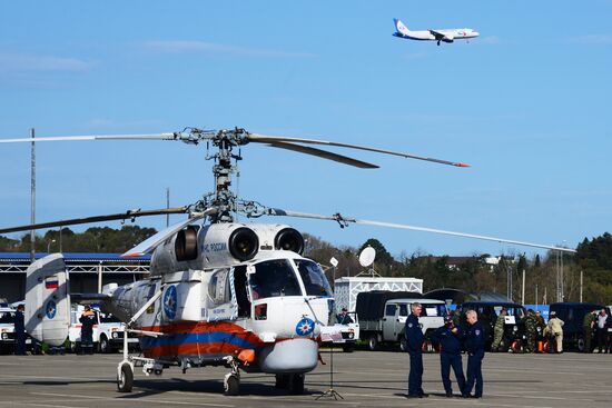 Учения МЧС в Сочи