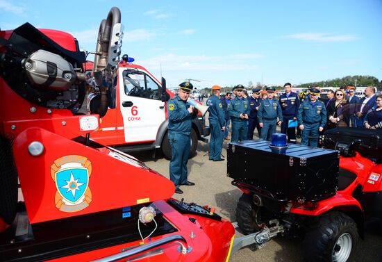 Учения МЧС в Сочи