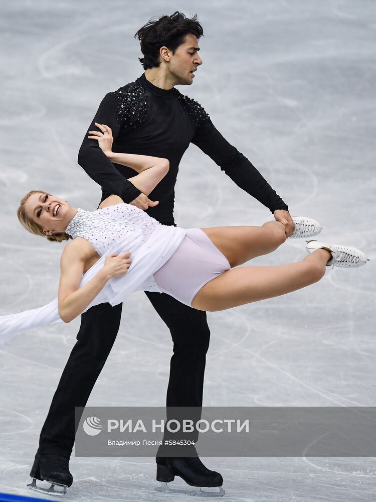 Фигурное катание. Командный чемпионат мира. Танцы. Произвольная программа