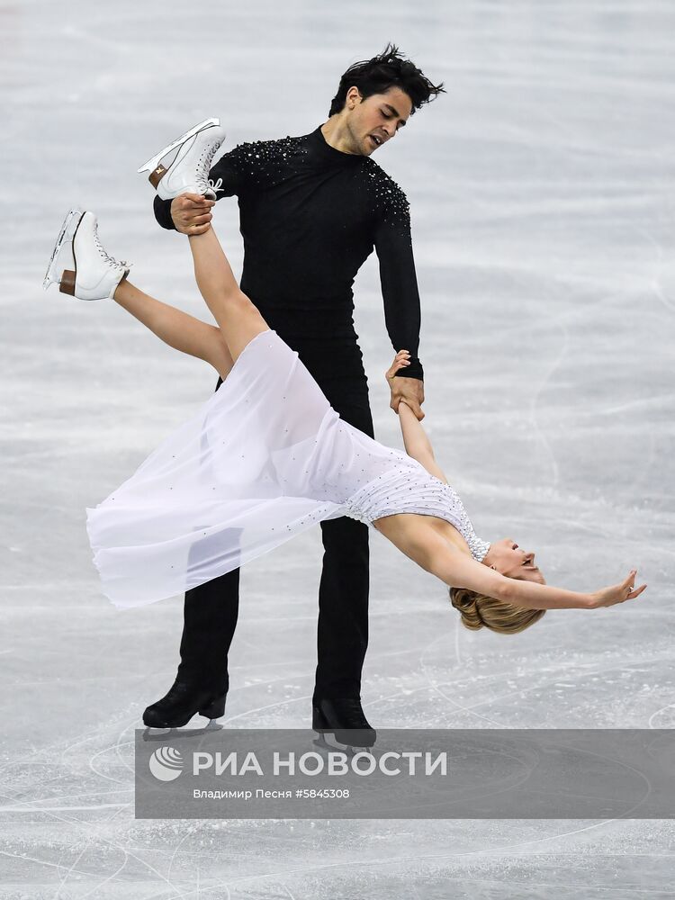 Фигурное катание. Командный чемпионат мира. Танцы. Произвольная программа