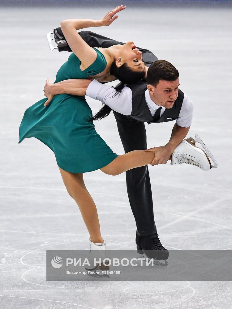 Фигурное катание. Командный чемпионат мира. Танцы. Произвольная программа