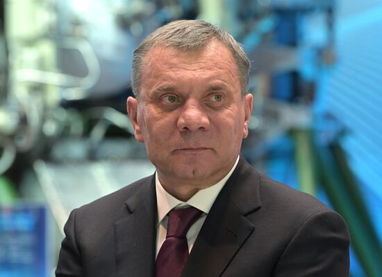 Президент РФ В. Путин посетил НПО "Энергомаш"