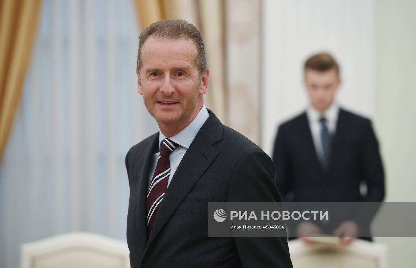Президент РФ В. Путин встретился с главой Volkswagen Group Г. Диссом