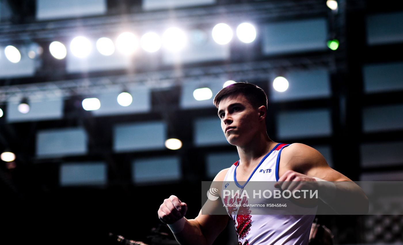 Спортивная гимнастика. Чемпионат Европы. Мужчины. Многоборье