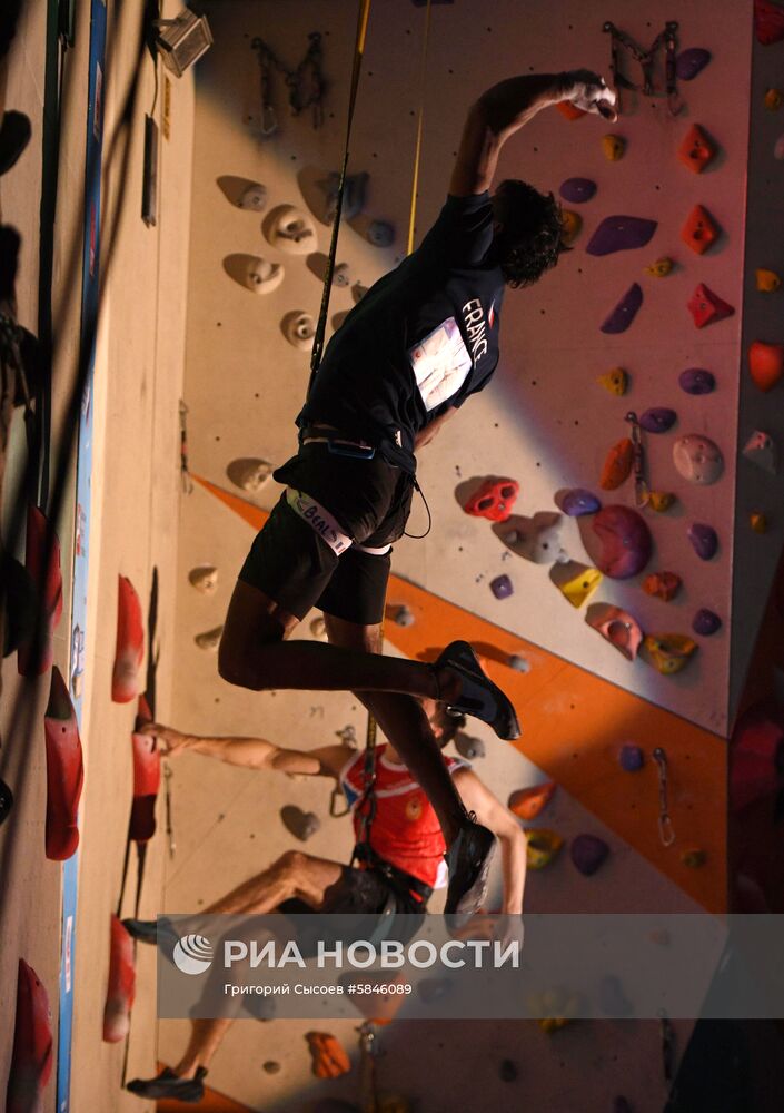 Скалолазание. II этап Кубка мира. Скорость