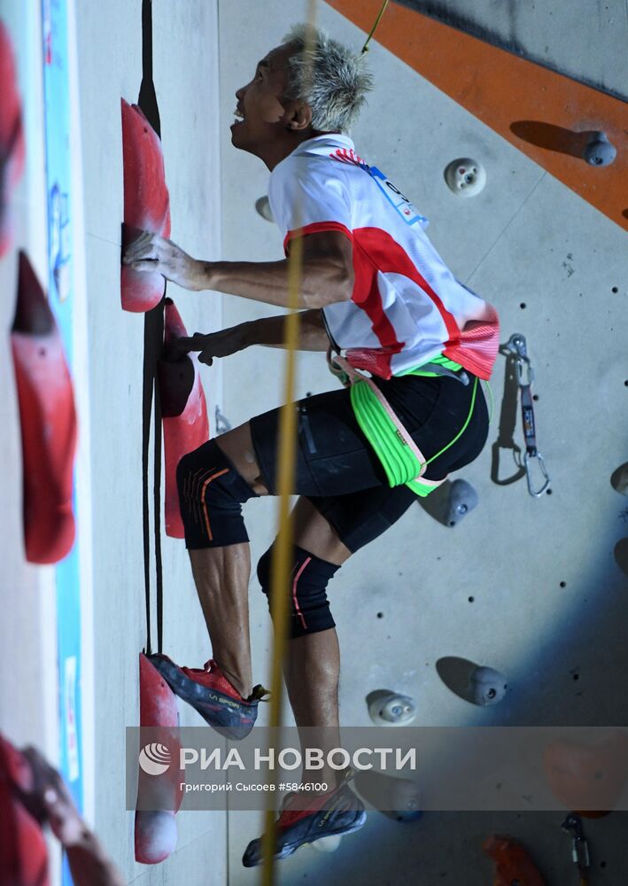 Скалолазание. II этап Кубка мира. Скорость