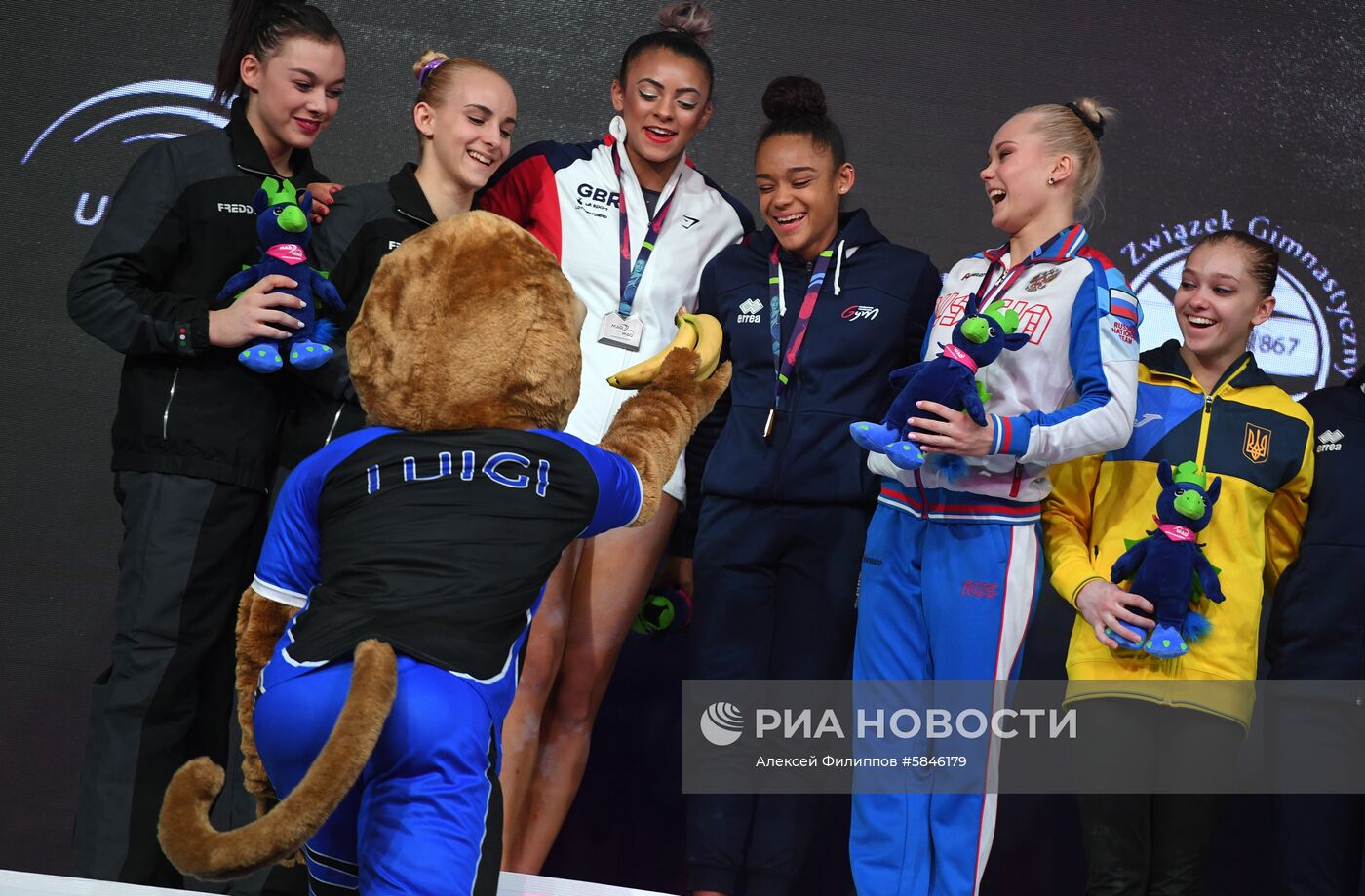 Спортивная гимнастика. Чемпионат Европы. Женщины. Многоборье