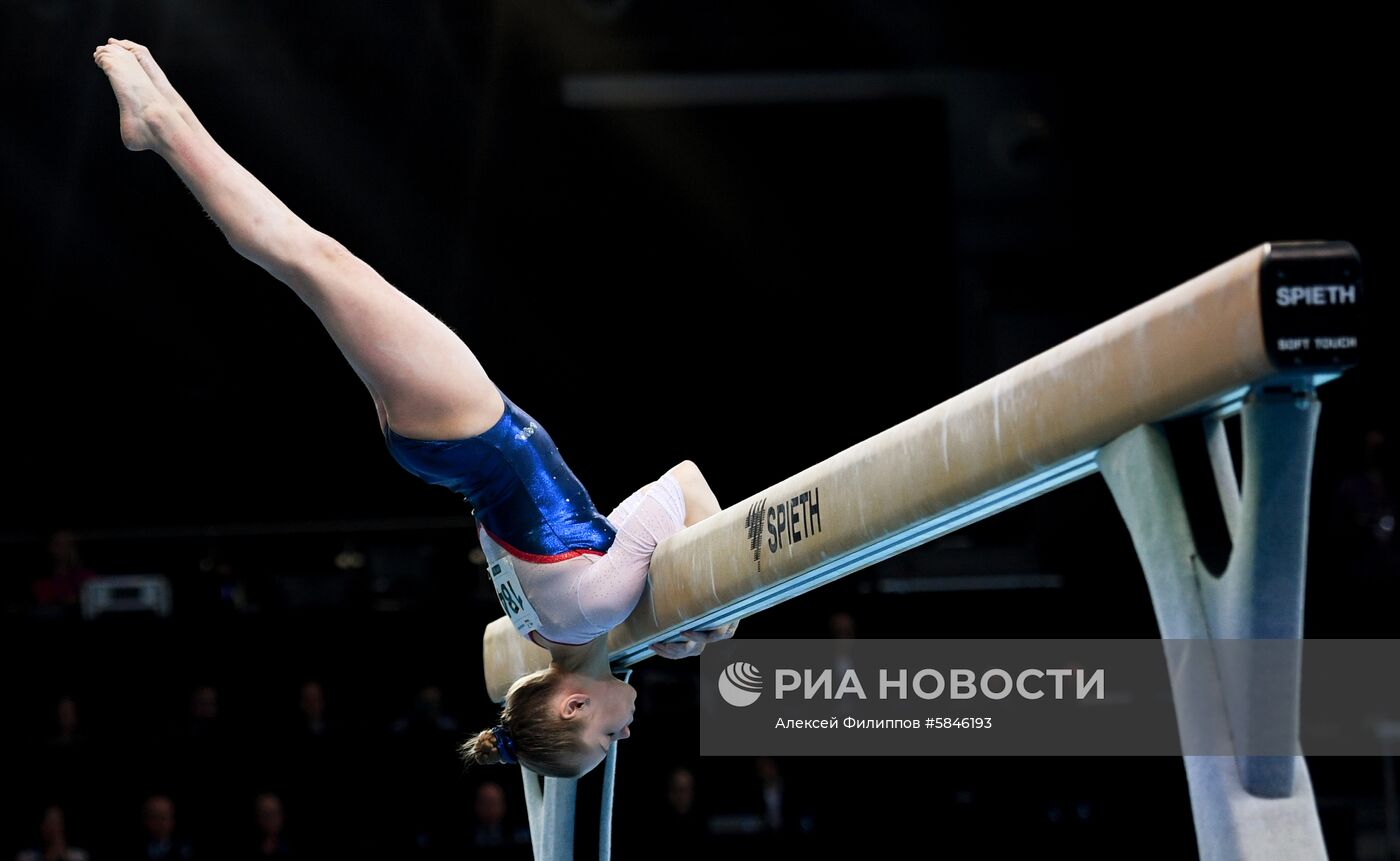 Спортивная гимнастика. Чемпионат Европы. Женщины. Многоборье