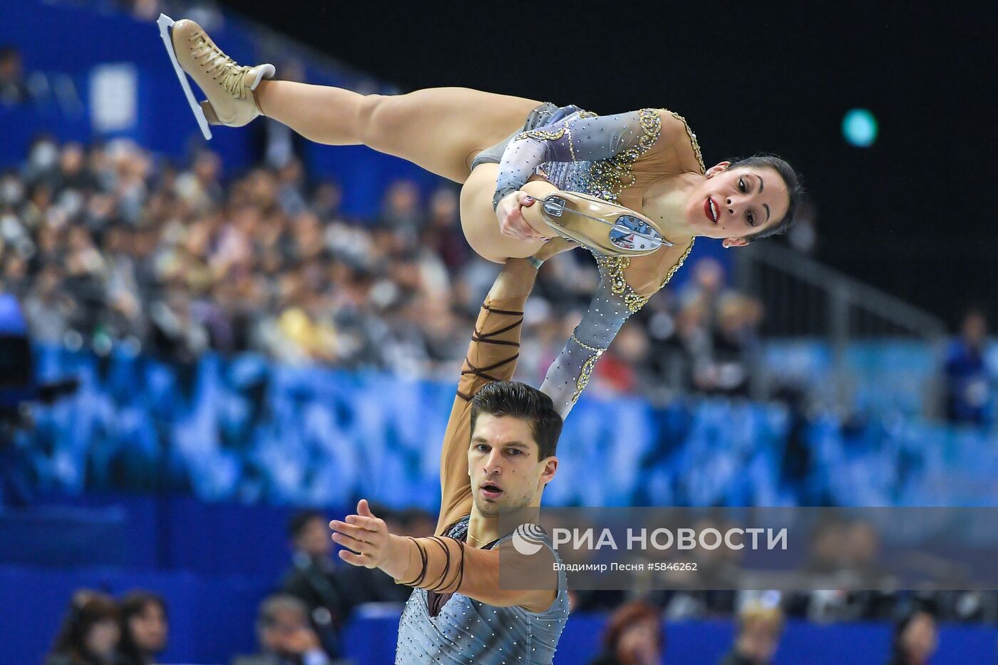 Фигурное катание. Командный чемпионат мира. Пары. Произвольная программа