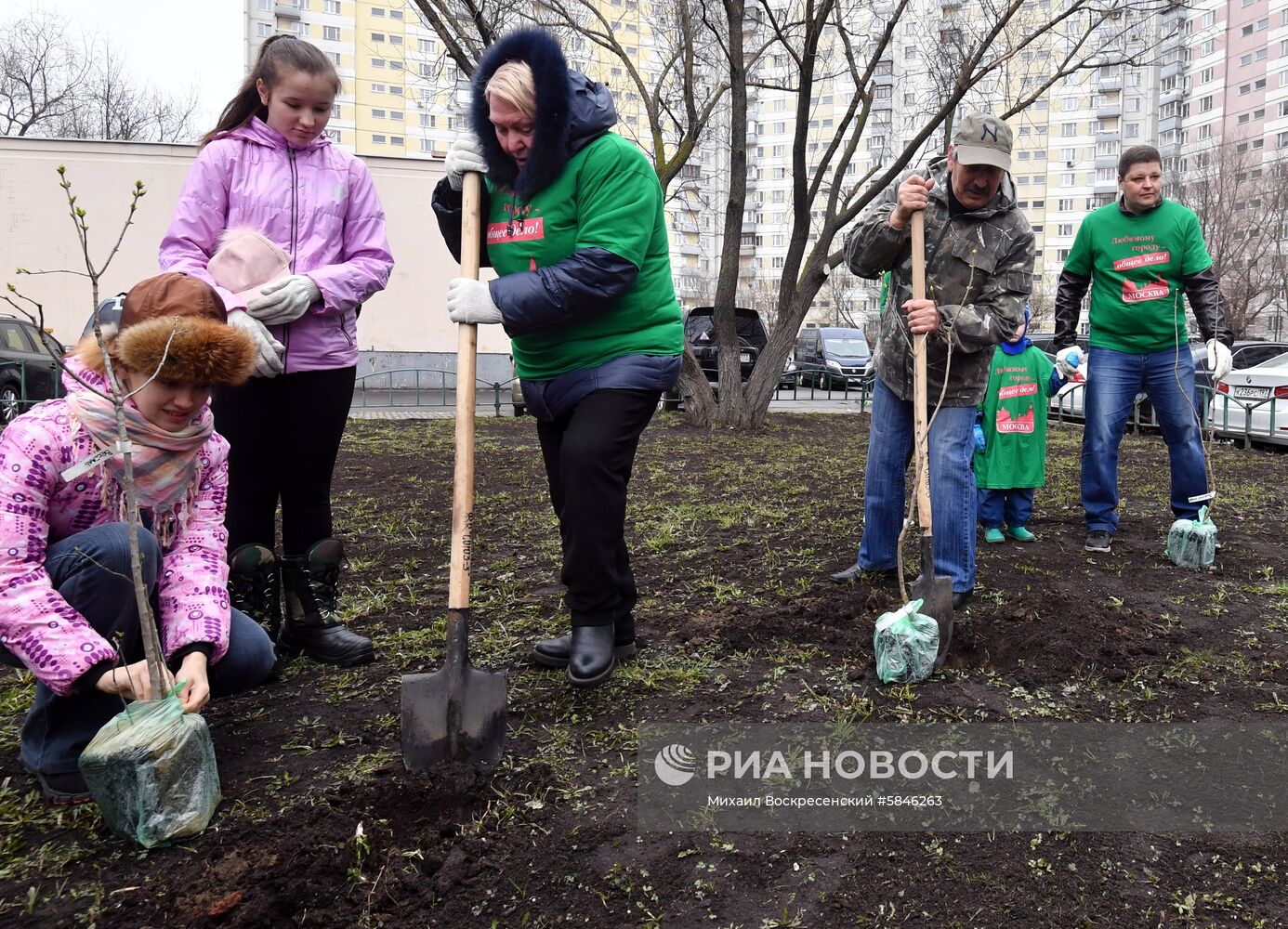 Общегородской субботник в Москве