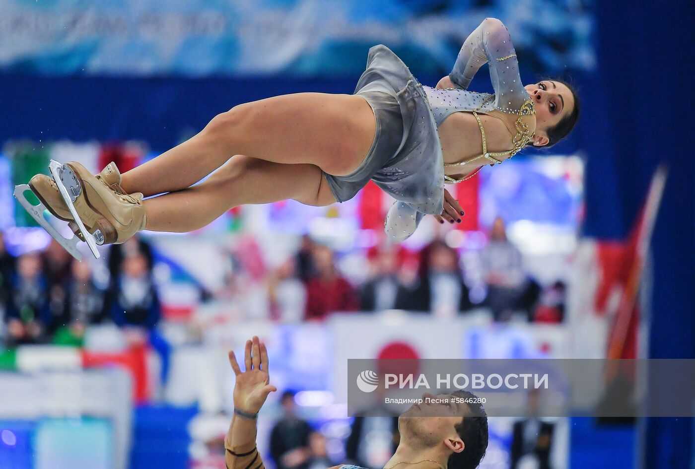 Фигурное катание. Командный чемпионат мира. Пары. Произвольная программа