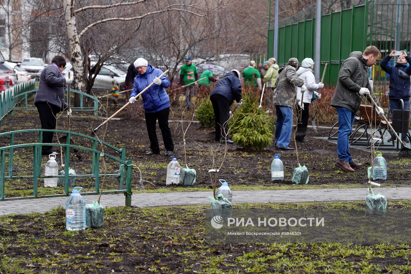 Общегородской субботник в Москве