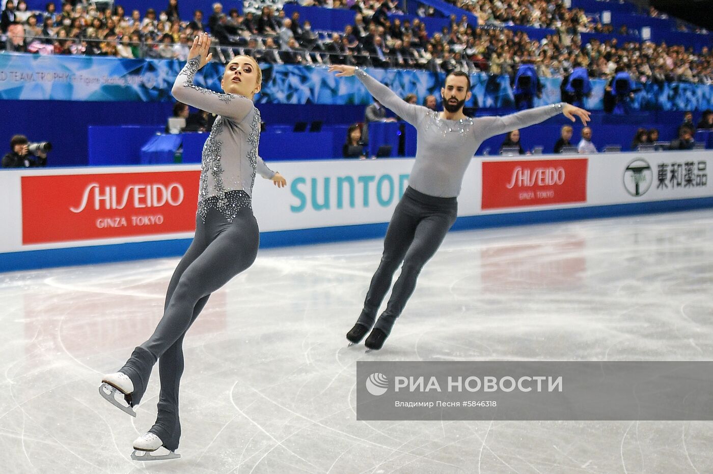 Фигурное катание. Командный чемпионат мира. Пары. Произвольная программа