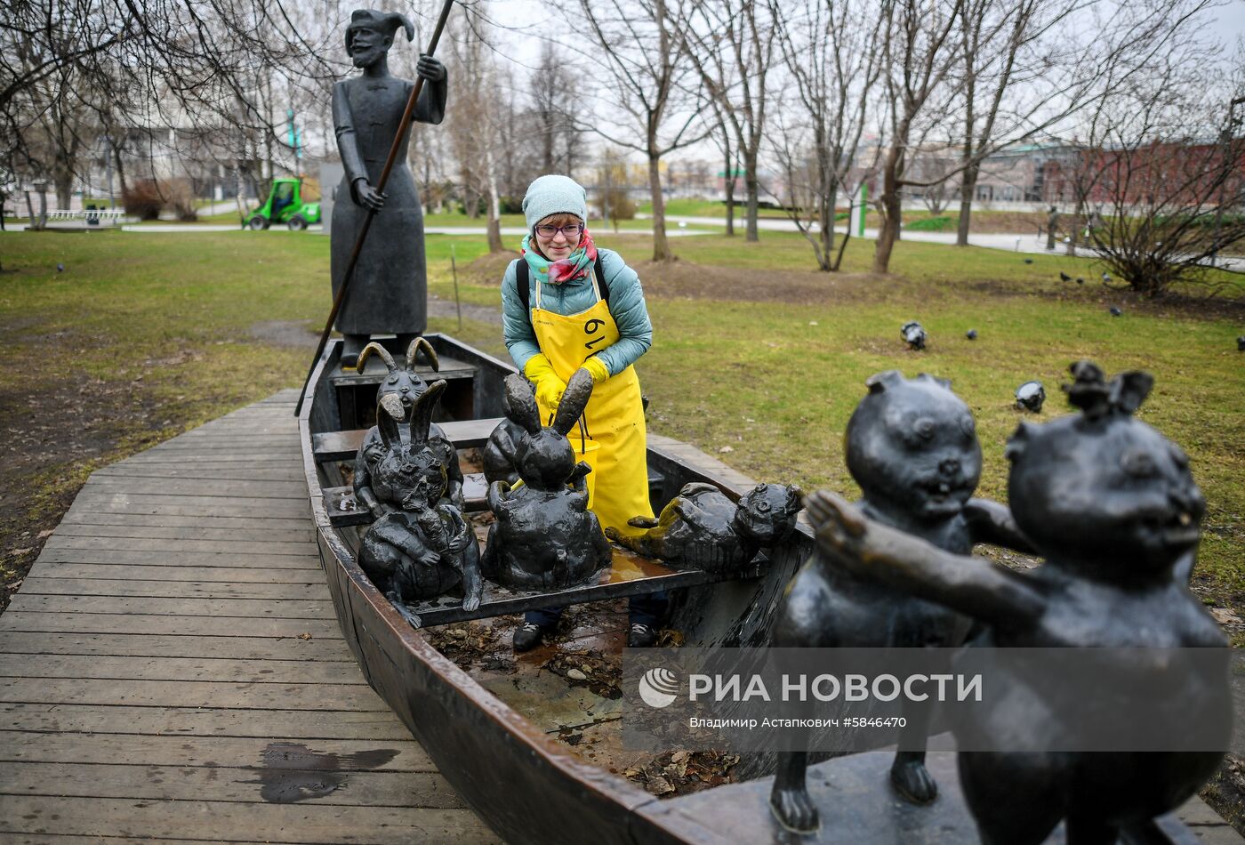 Общегородской субботник в Москве