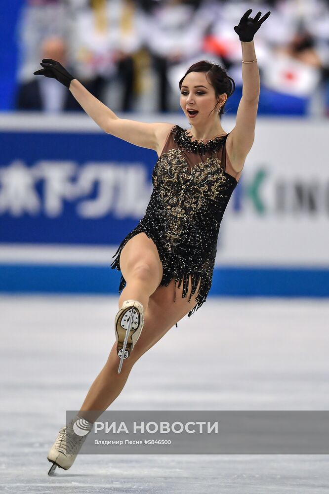 Фигурное катание. Командный чемпионат мира. Женщины. Произвольная программа