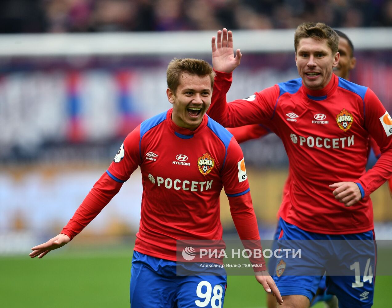 Футбол. РПЛ. Матч ЦСКА - "Оренбург"