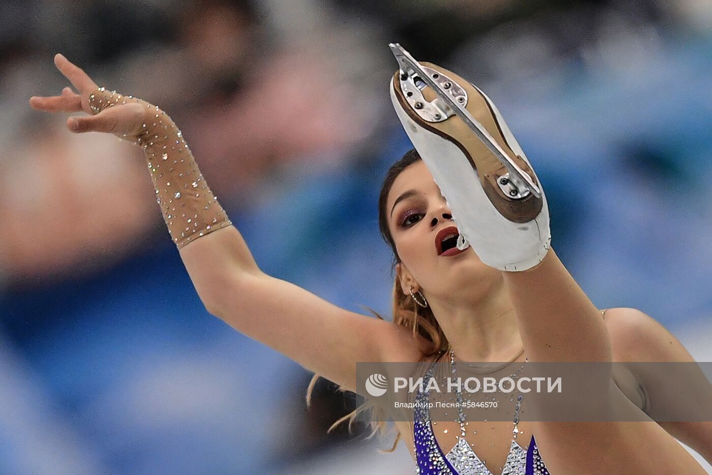 Фигурное катание. Командный чемпионат мира. Женщины. Произвольная программа