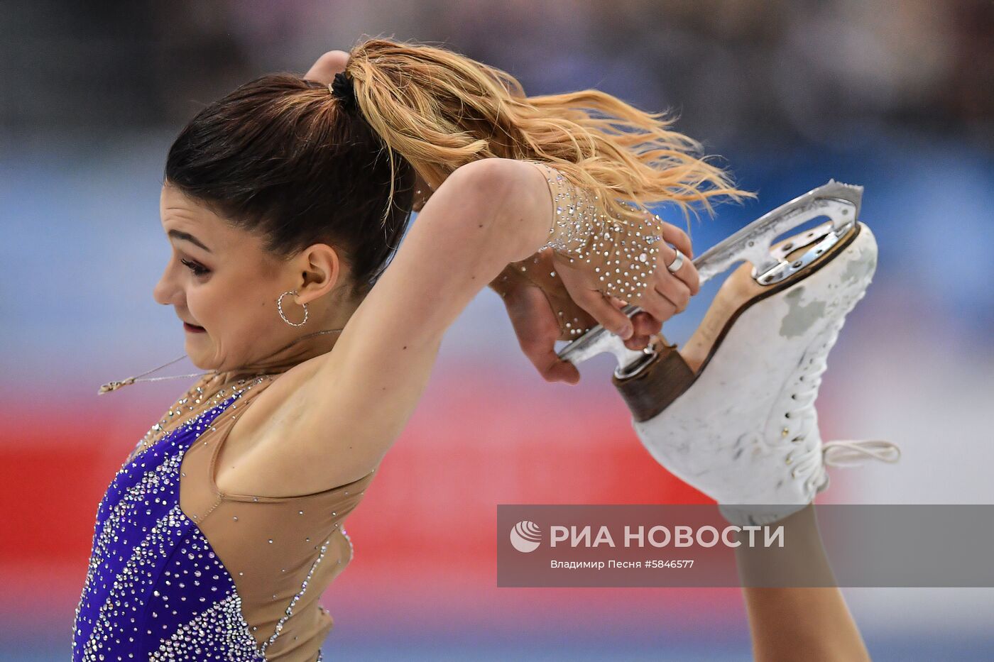 Фигурное катание. Командный чемпионат мира. Женщины. Произвольная программа