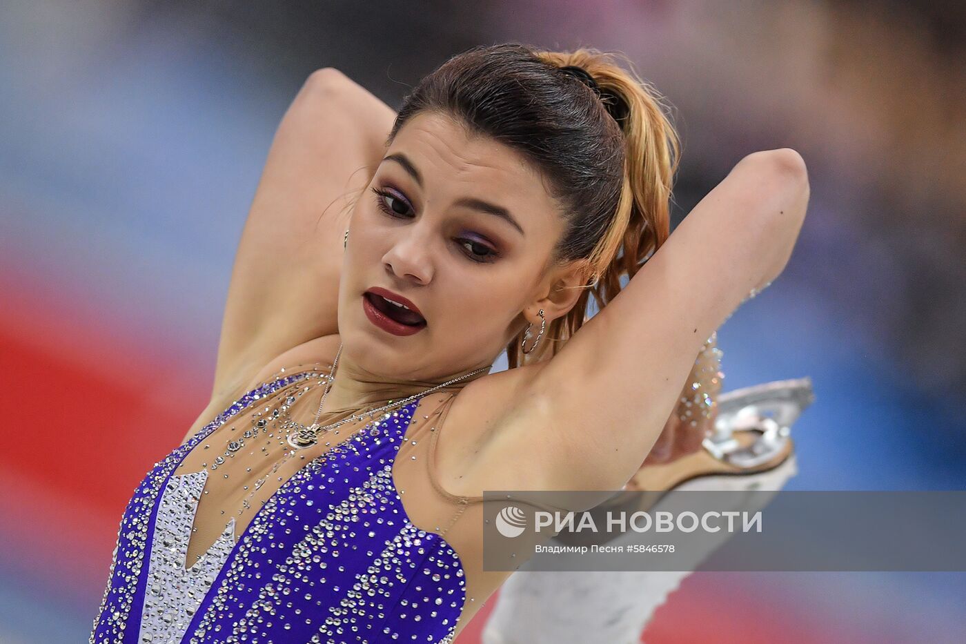 Фигурное катание. Командный чемпионат мира. Женщины. Произвольная программа