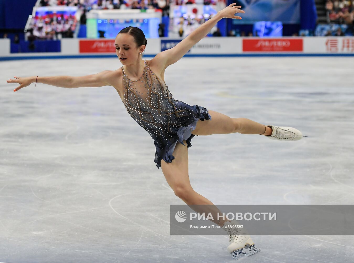 Фигурное катание. Командный чемпионат мира. Женщины. Произвольная программа