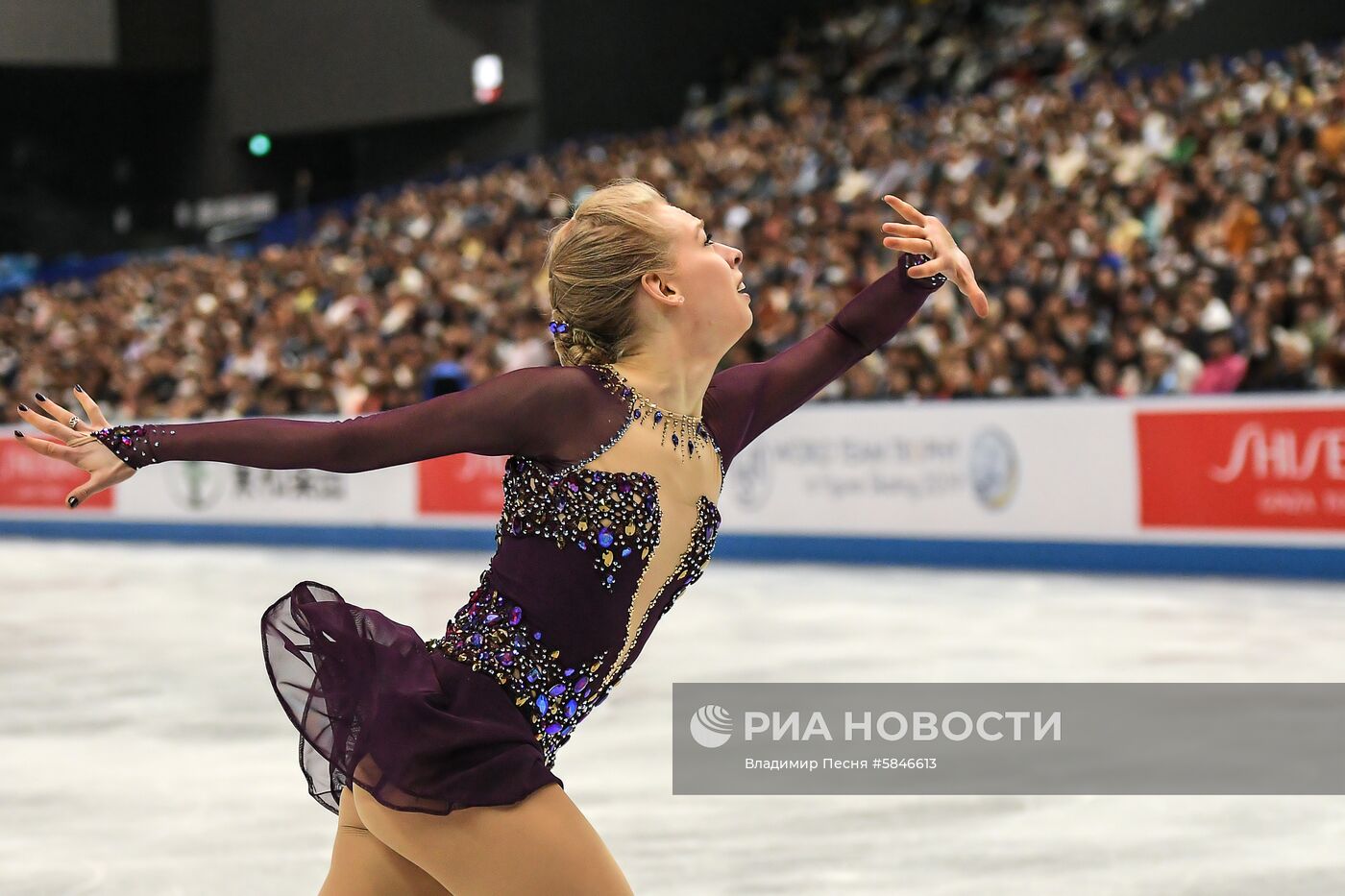 Фигурное катание. Командный чемпионат мира. Женщины. Произвольная программа
