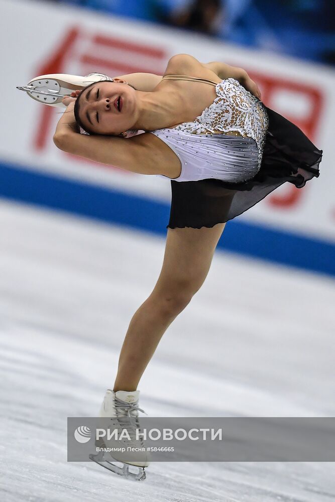 Фигурное катание. Командный чемпионат мира. Женщины. Произвольная программа