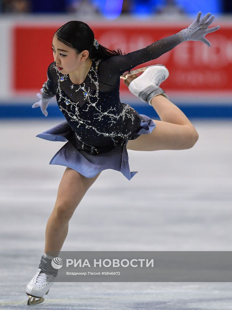 Фигурное катание. Командный чемпионат мира. Женщины. Произвольная программа