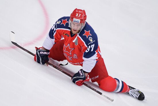 Хоккей. КХЛ. Матч ЦСКА - "Авангард"