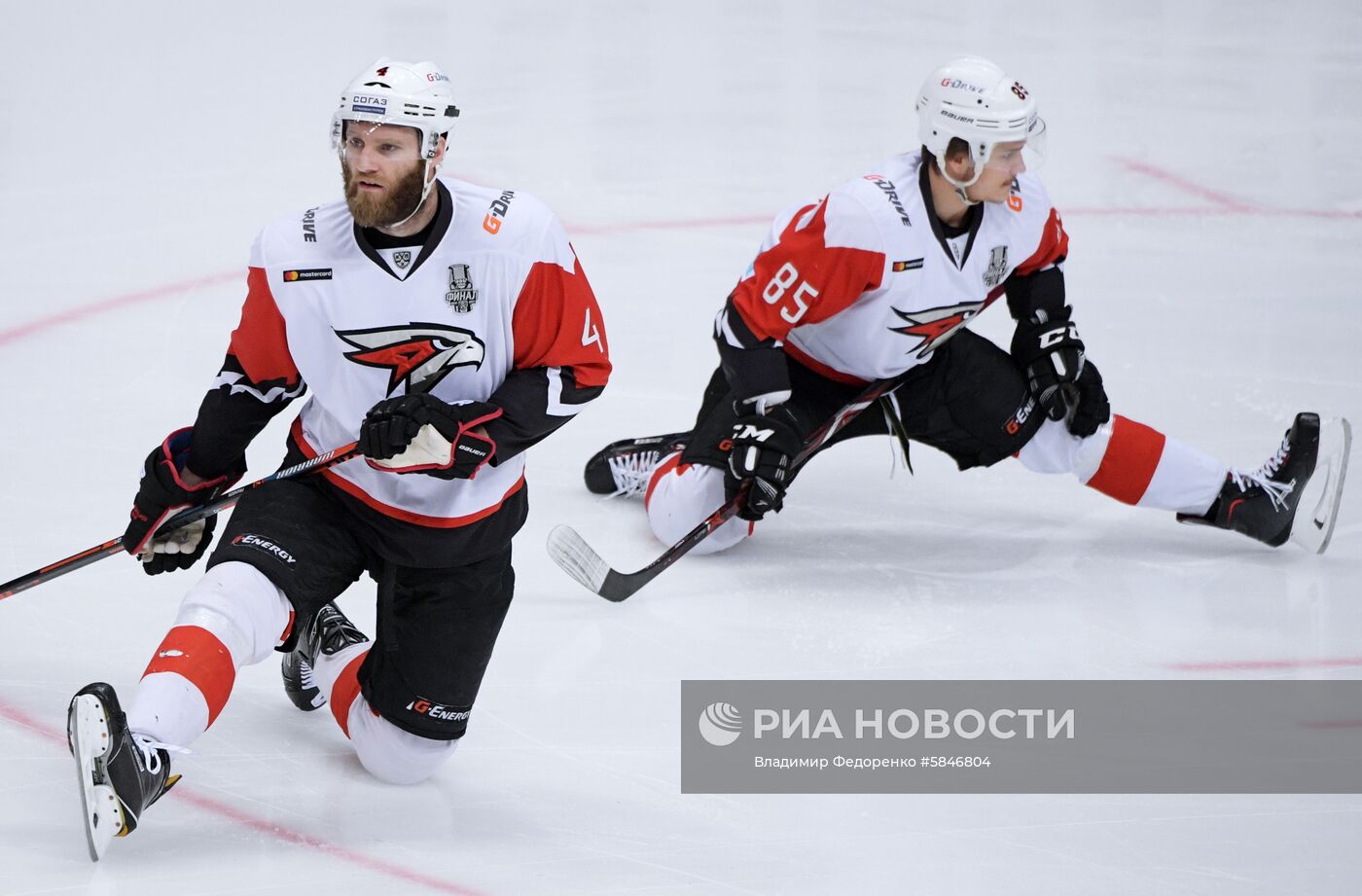 Хоккей. КХЛ. Матч ЦСКА - "Авангард"