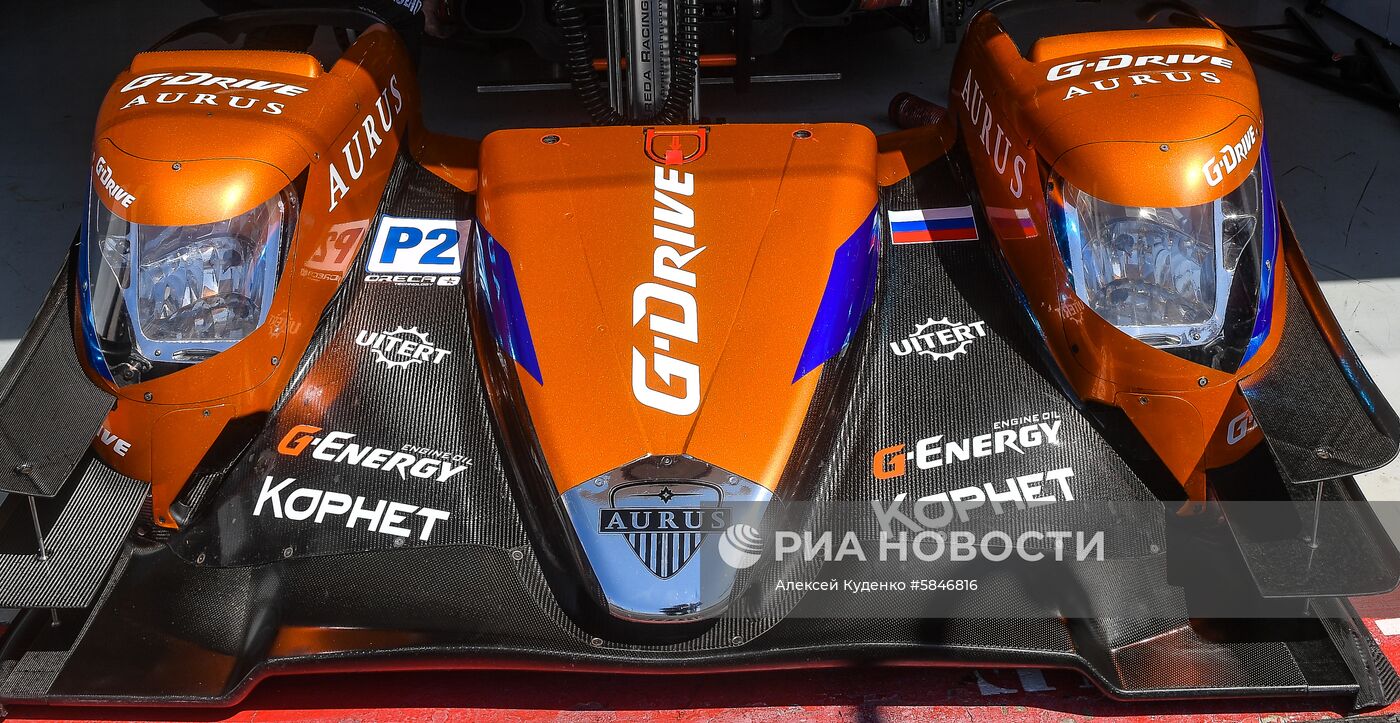 Российская команда G-Drive Racing на прототипе Aurus 01 впервые в истории выиграла квалификацию в гонке "4 часа Ле-Кастелле"