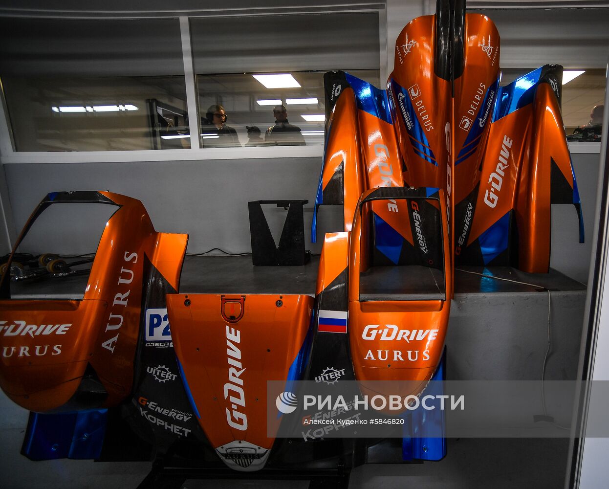 Российская команда G-Drive Racing на прототипе Aurus 01 впервые в истории виграла квалификацию в гонке "4 часа Ле-Кастелле"