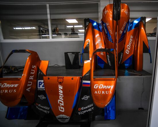 Российская команда G-Drive Racing на прототипе Aurus 01 впервые в истории виграла квалификацию в гонке "4 часа Ле-Кастелле"