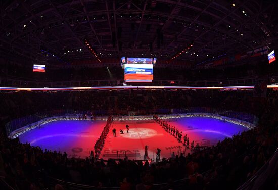 Хоккей. КХЛ. Матч ЦСКА - "Авангард"