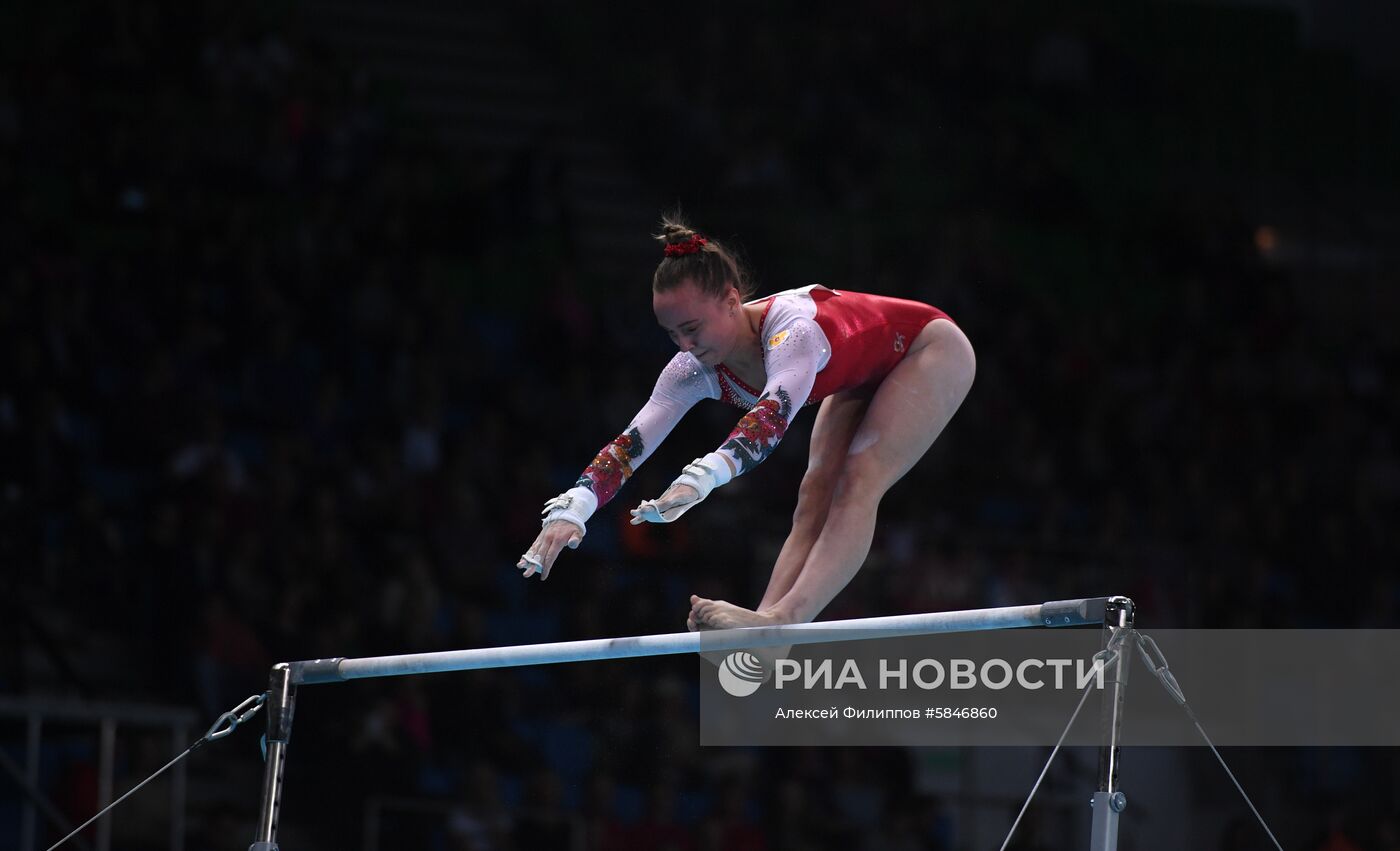 Спортивная гимнастика. Чемпионат Европы. Отдельные снаряды. Первый день