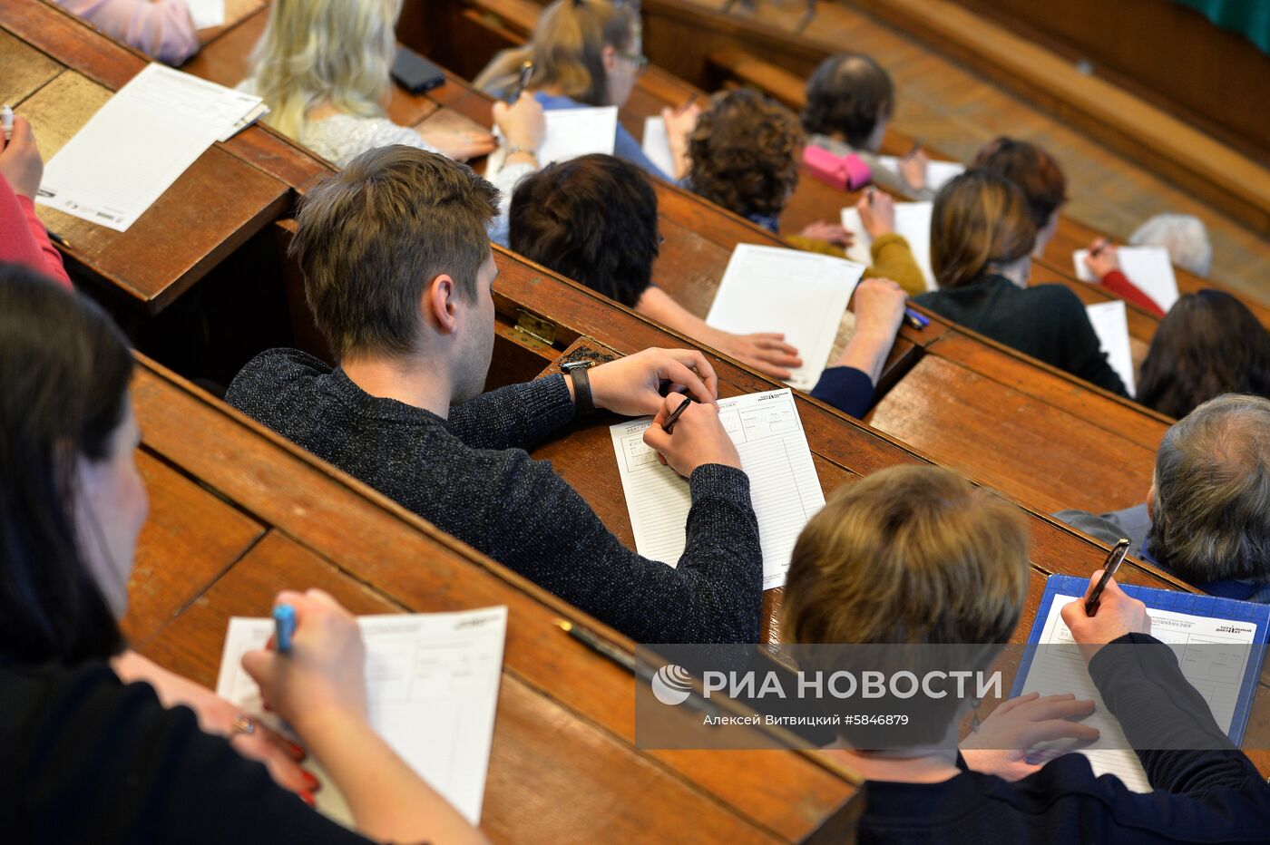 Акция "Тотальный диктант" в зарубежных странах