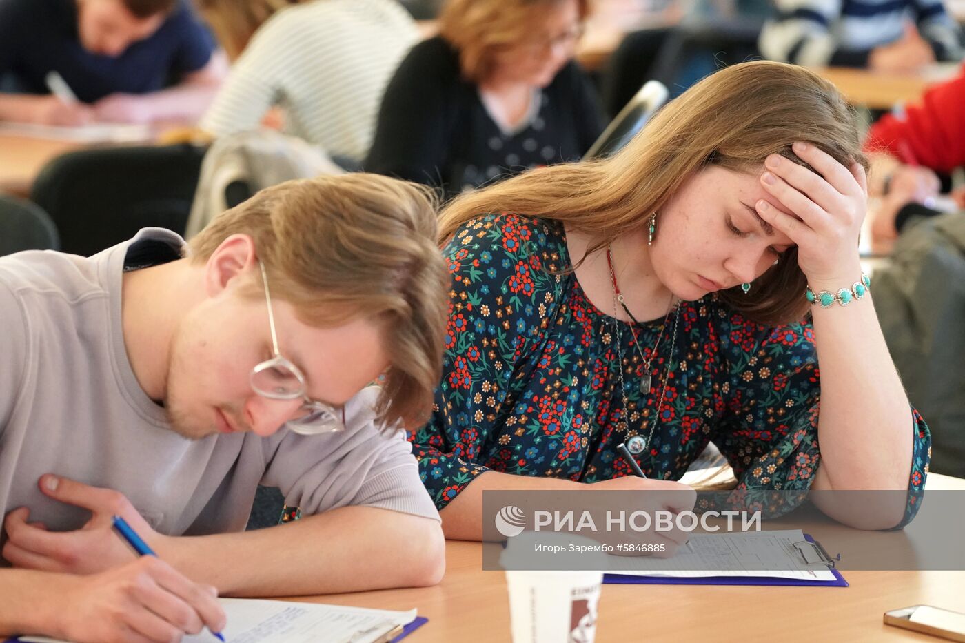 Акция "Тотальный диктант" в зарубежных странах