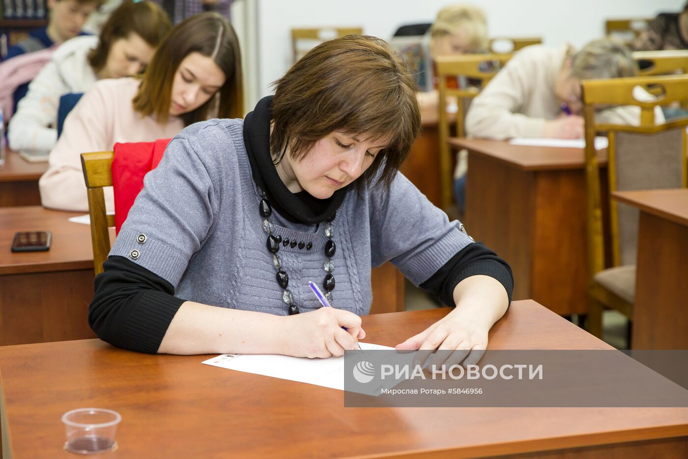 Акция "Тотальный диктант" в зарубежных странах