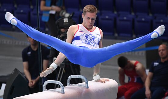 Спортивная гимнастика. Чемпионат Европы. Отдельные снаряды. Первый день