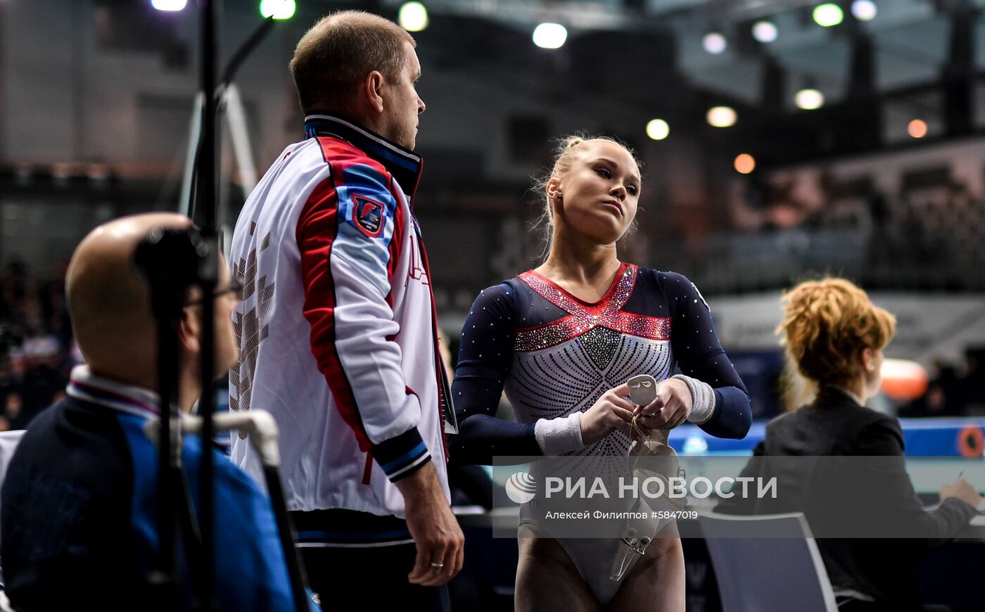 Спортивная гимнастика. Чемпионат Европы. Отдельные снаряды. Первый день