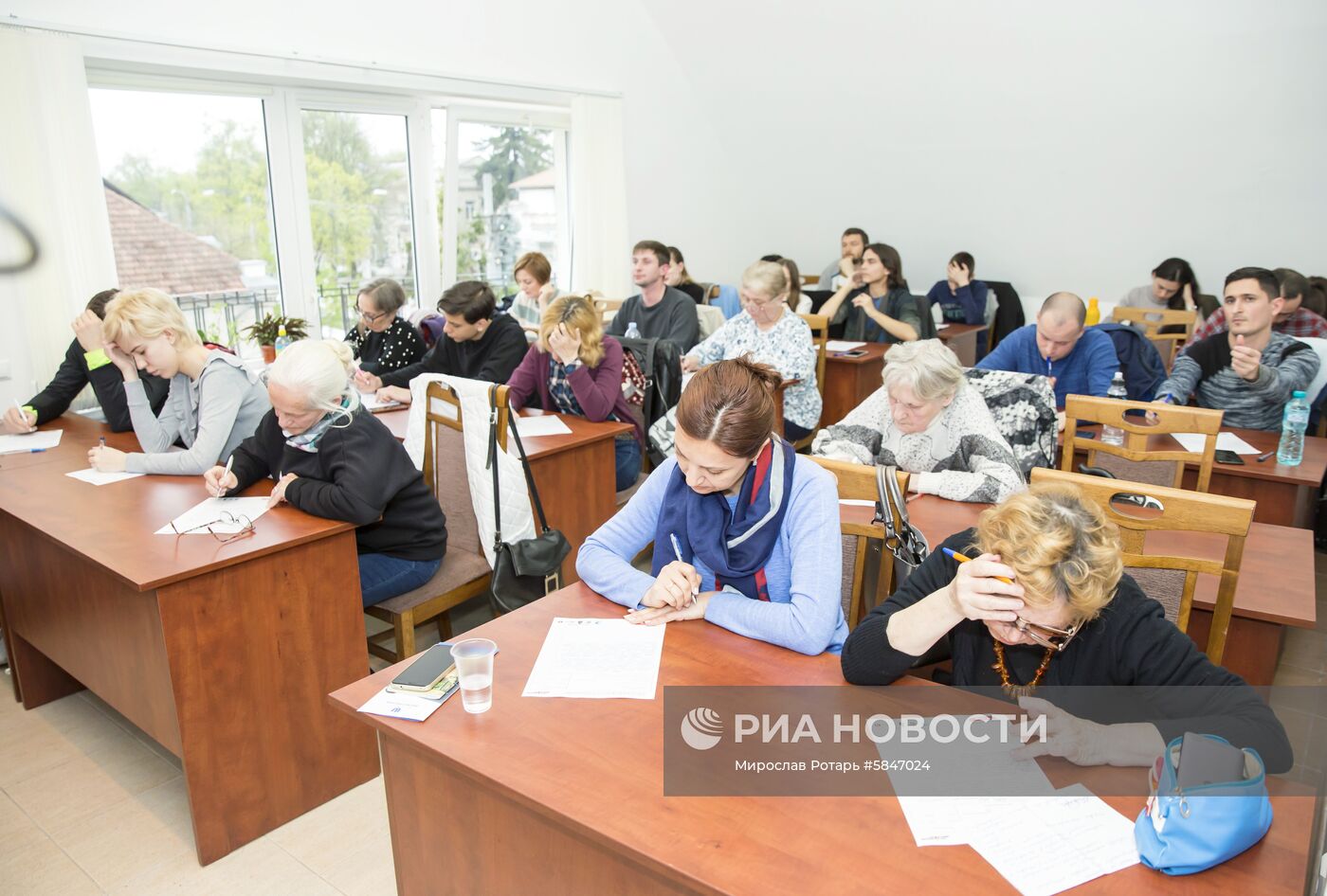 Акция "Тотальный диктант" в зарубежных странах