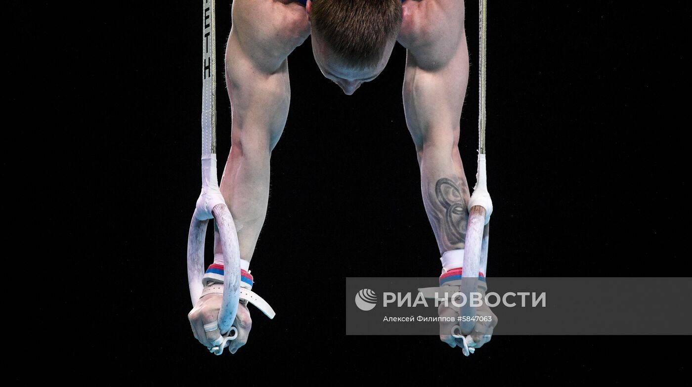 Спортивная гимнастика. Чемпионат Европы. Отдельные снаряды. Первый день