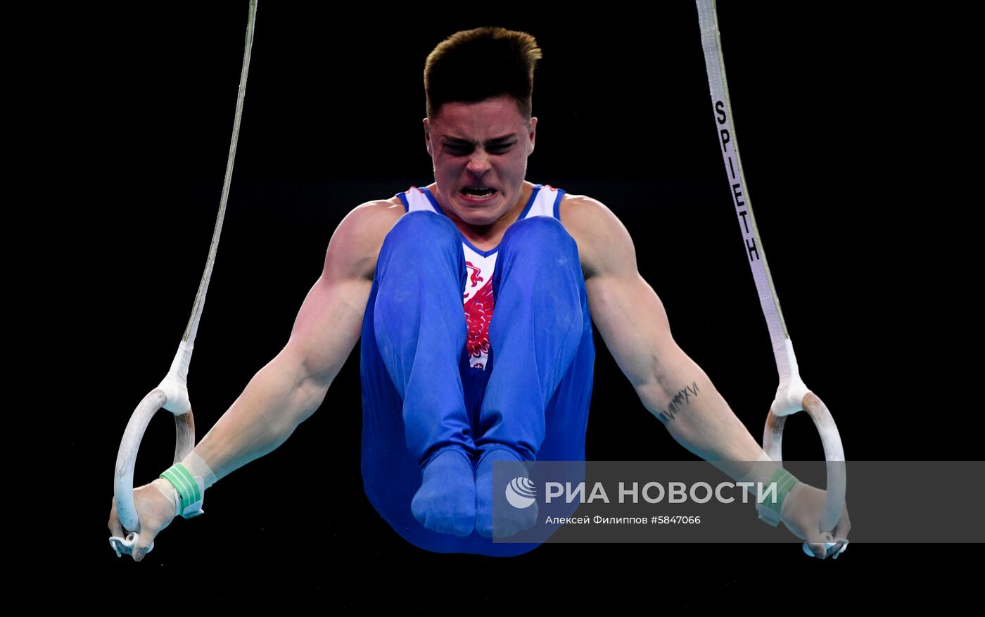 Спортивная гимнастика. Чемпионат Европы. Отдельные снаряды. Первый день
