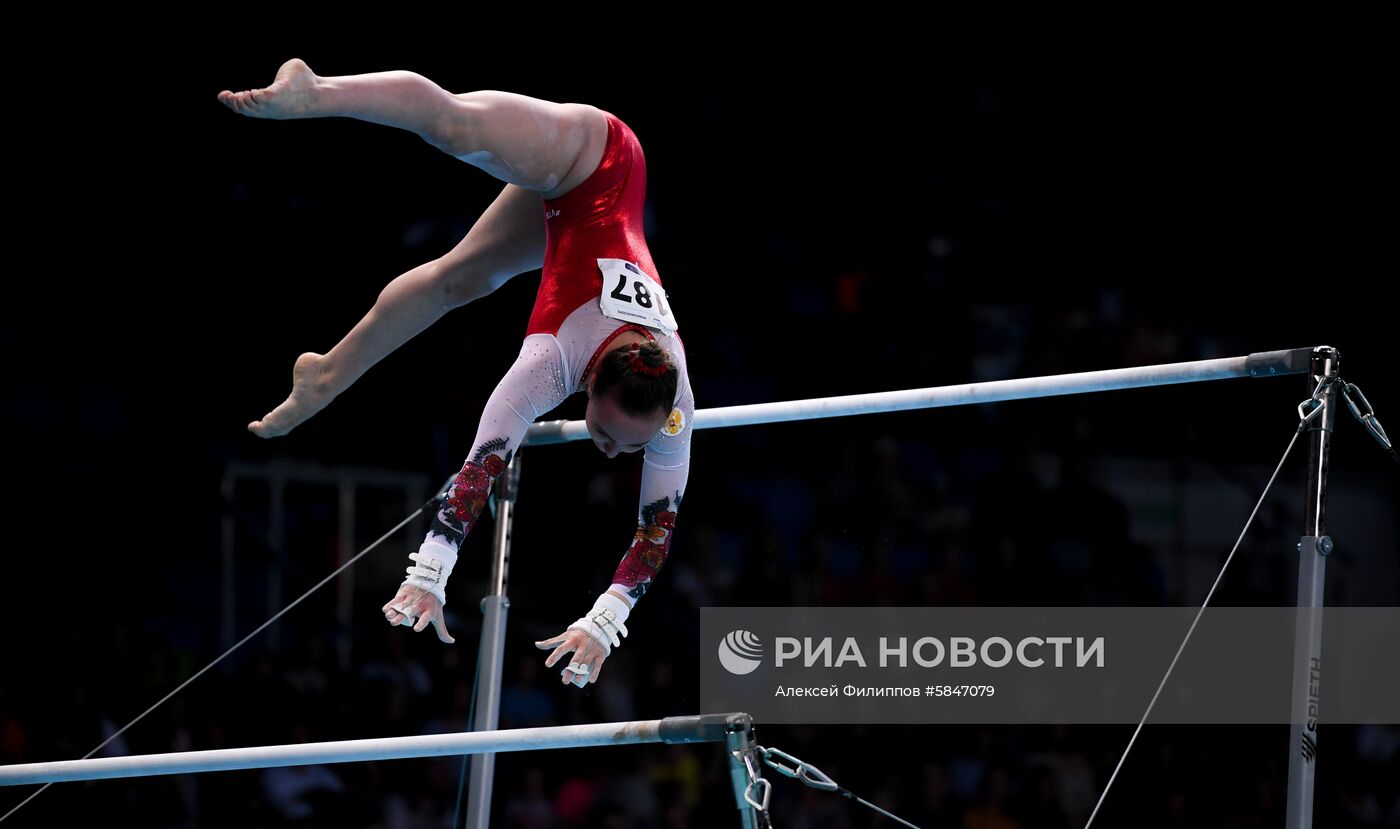 Спортивная гимнастика. Чемпионат Европы. Отдельные снаряды. Первый день