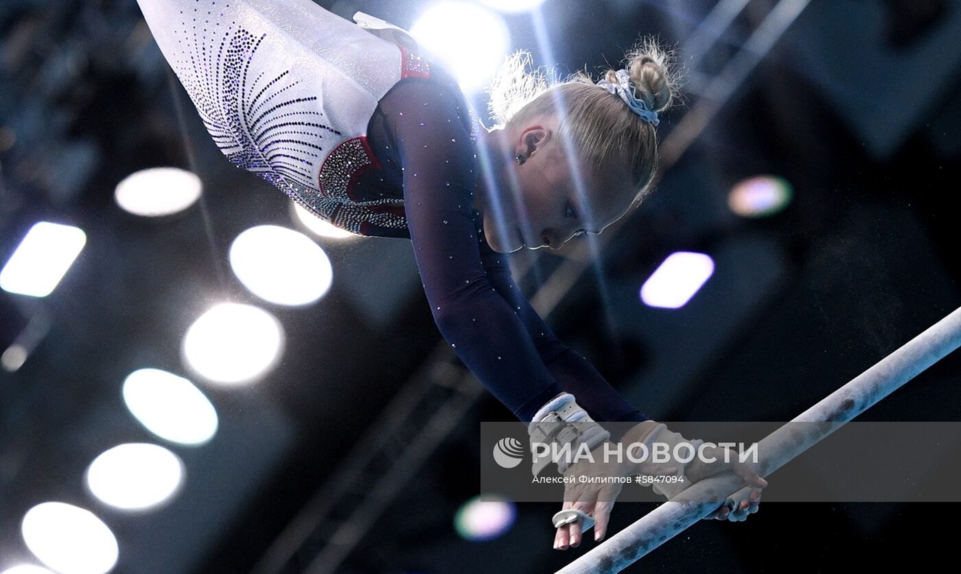 Спортивная гимнастика. Чемпионат Европы. Отдельные снаряды. Первый день