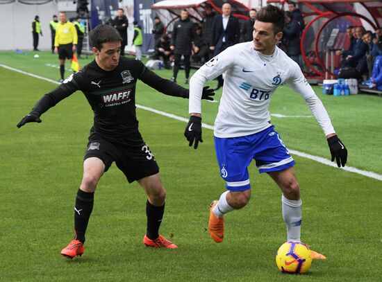 Футбол. РПЛ. Матч "Динамо" - "Краснодар"