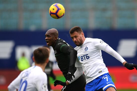 Футбол. РПЛ. Матч "Динамо" - "Краснодар"