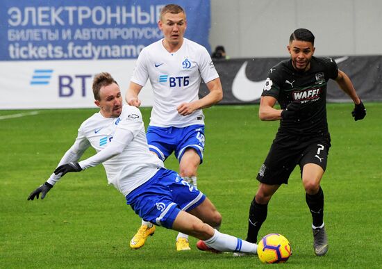 Футбол. РПЛ. Матч "Динамо" - "Краснодар"