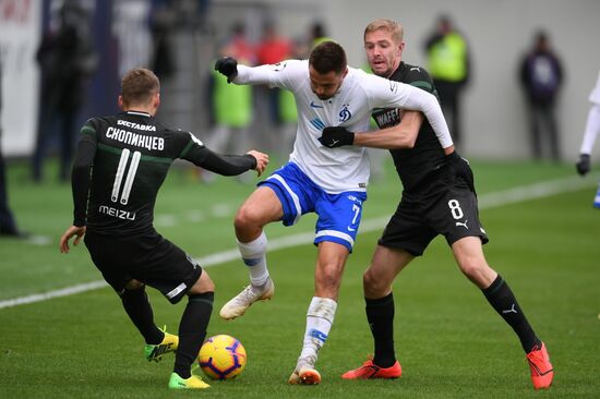 Футбол. РПЛ. Матч "Динамо" - "Краснодар"