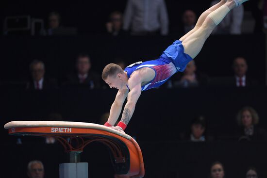 Спортивная гимнастика. Чемпионат Европы. Отдельные снаряды. Второй день