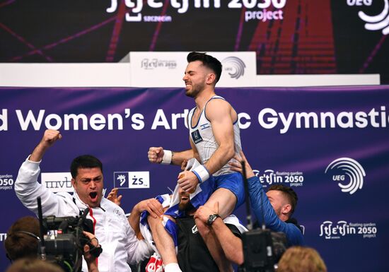 Спортивная гимнастика. Чемпионат Европы. Отдельные снаряды. Второй день